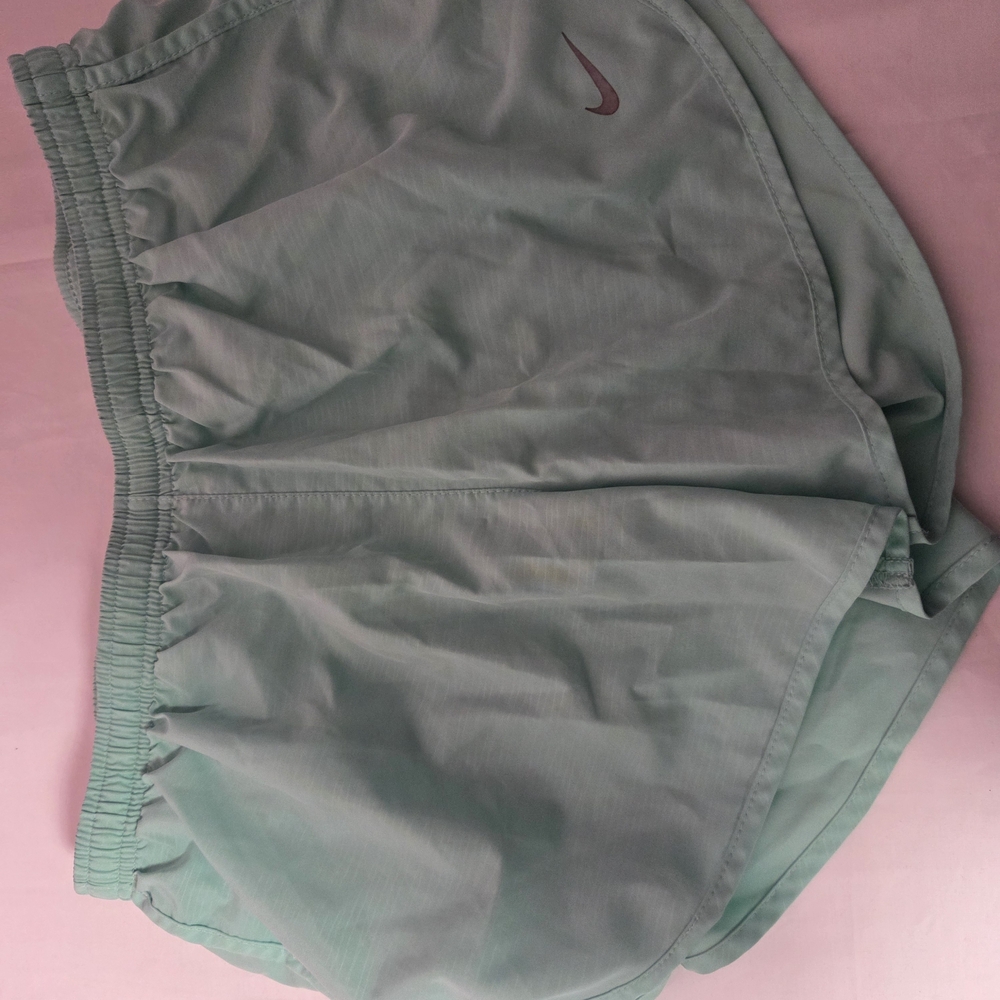 Nike Light Green Athletic Shorts